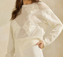 Load image into Gallery viewer, May Flowers Sweater Top