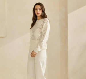 May Flowers Sweater Top