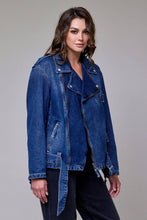 Load image into Gallery viewer, Relaxed Biker Jacket