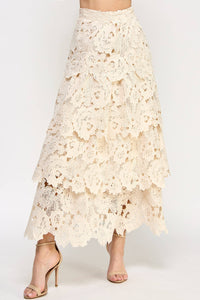 Nappa Valley Ruffle Layer Skirt