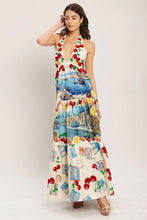 Load image into Gallery viewer, Flight Booked Halter Dress