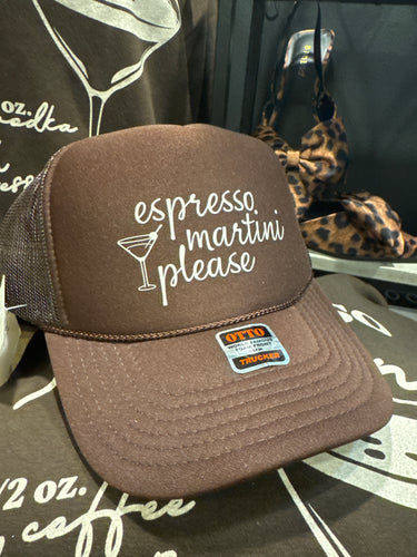 Espresso Martini Please Hat