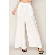 Load image into Gallery viewer, Summer Breeze Linen Blend Wide Leg Pants