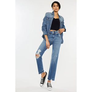 Lucy Slim Straight Jeans