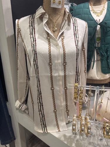 Chanel Chain Blouse