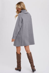 Wrapped in Warmth Sweater Dress