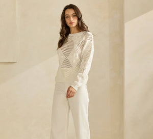 May Flowers Sweater Top
