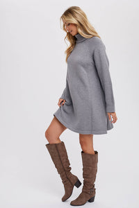 Wrapped in Warmth Sweater Dress