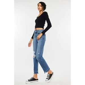 Lucy Slim Straight Jeans