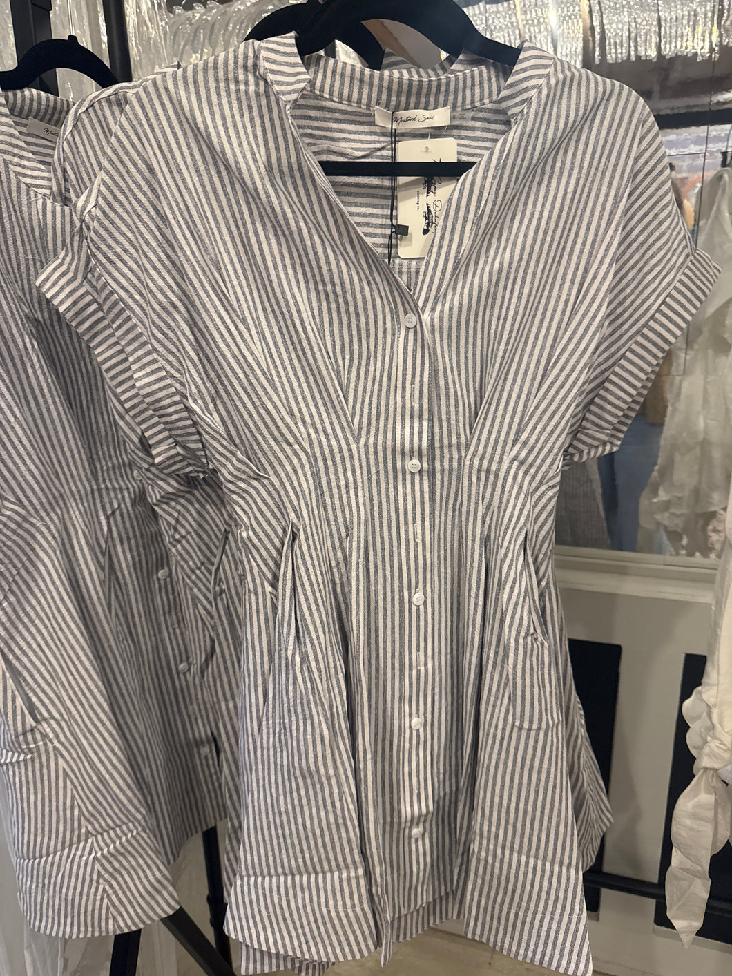 All Buttoned Up Dress