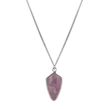 Load image into Gallery viewer, Maxi Collection - Silver Ruby Necklace