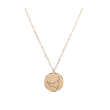 Load image into Gallery viewer, Zodiac Collection - Rose Gold Capricorn Necklace (Dec 22 - Jan 19)