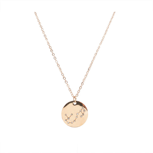 Zodiac Collection - Rose Gold Scorpio Necklace (Oct 23 - Nov 21)