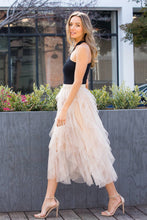 Load image into Gallery viewer, Jane Tulle Midi Skirt