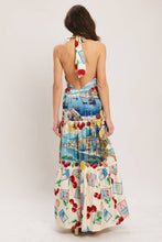 Load image into Gallery viewer, Flight Booked Halter Dress