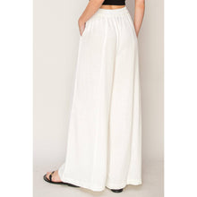 Load image into Gallery viewer, Summer Breeze Linen Blend Wide Leg Pants