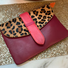 Load image into Gallery viewer, Sutton Leather and Hair on Hide Crossbody